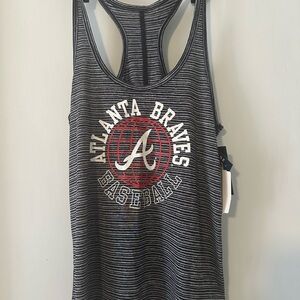 Genuine Merchandise Atlanta Braves Baseball Logo Tank Top Size S